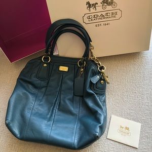 Coach Kristin Satchel - turquoise